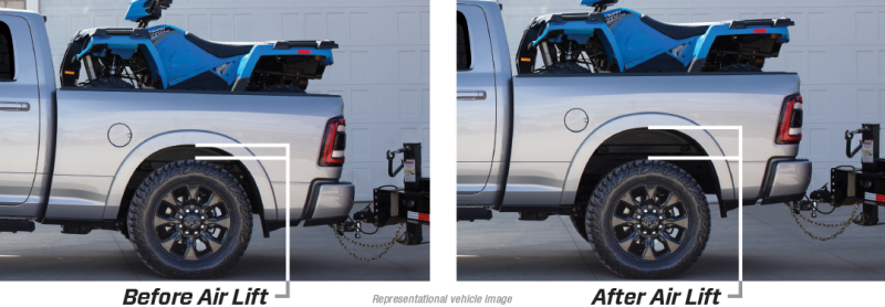 Airlift Loadlifter 5000 Ultimate Air Spring Kit w/Internal Jounce Bumper — 157T8