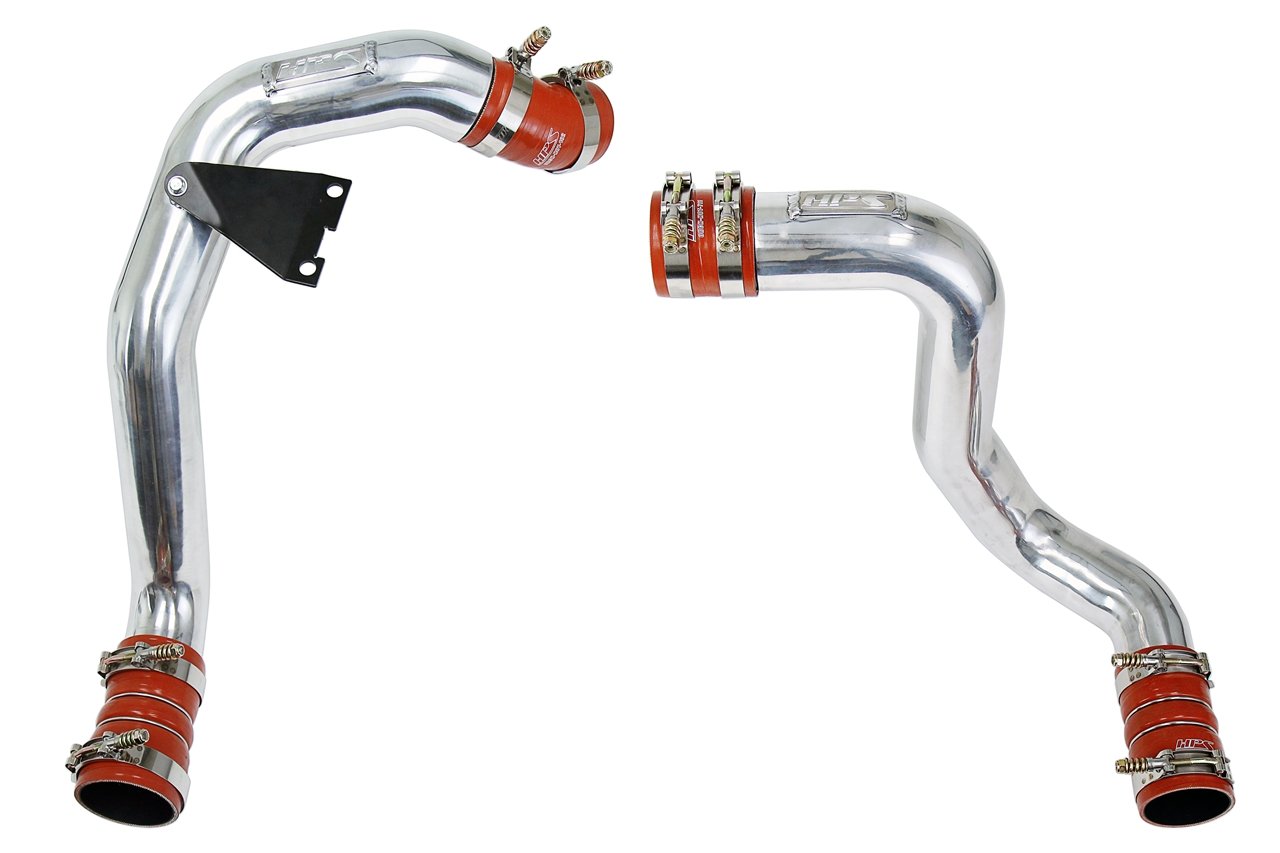 HPS Hot & Cold Side Charge Pipe with Intercooler Boots Kit — 214VK