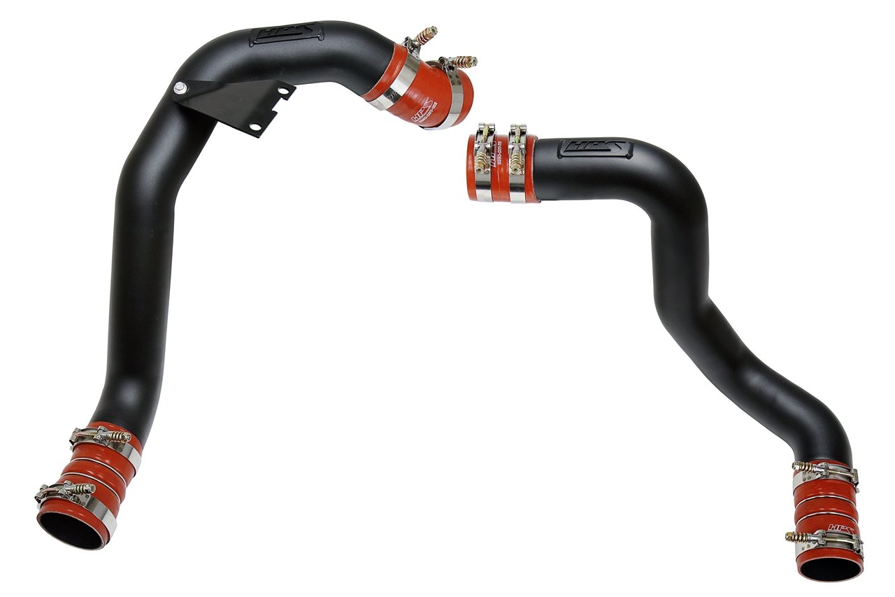 HPS Hot & Cold Side Charge Pipe with Intercooler Boots Kit — 214VM