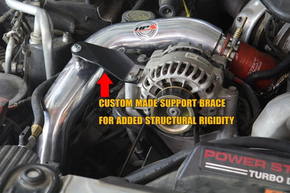 HPS Hot & Cold Side Charge Pipe with Intercooler Boots Kit, 03-07 Ford F350 Superduty