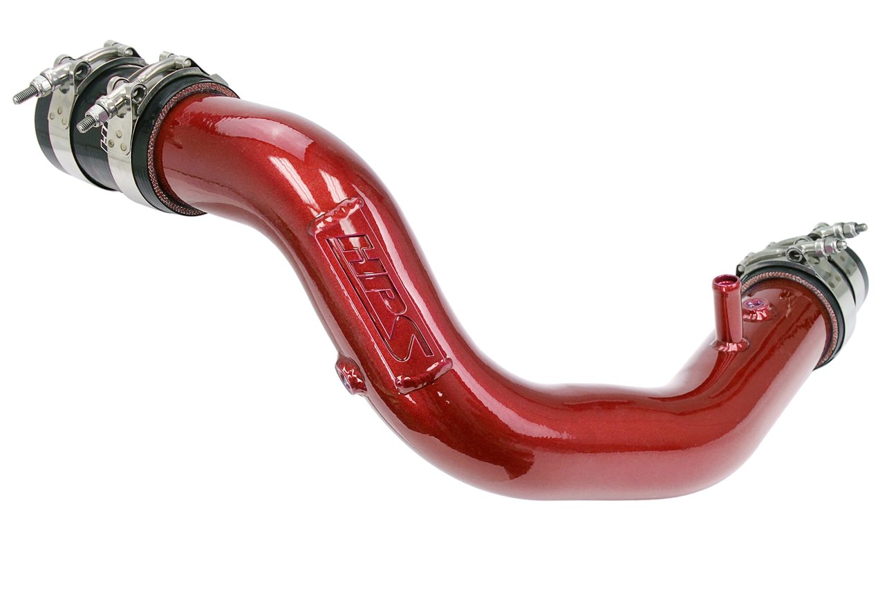 HPS Performance Products HPS Intercooler Hot Charge Pipe with Silicone Boots 2018-2022