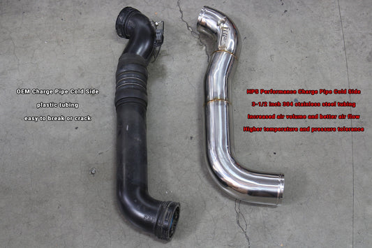 HPS Performance HPS Intercooler Charge Pipe Chevrolet 2013-2016 Silverado 3500 HD 6.6L Duramax Diesel Turbo LML