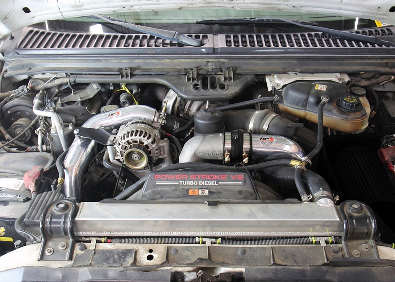 HPS Hot & Cold Side Charge Pipe with CAC Hose Intercooler Boots — 8PZ0M