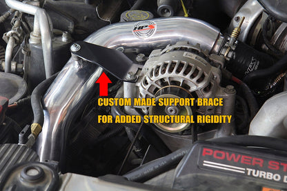 HPS Hot & Cold Side Charge Pipe with CAC Hose Intercooler Boots — 8PZ0M