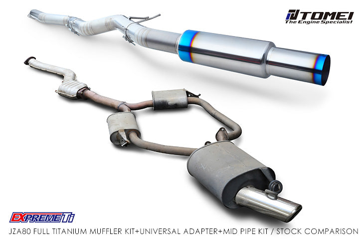Tomei Full Titanium Universal Adapter Expreme Ti 89.1-102.0 L200