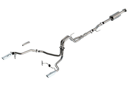 Borla F-150 2021 5.0L 4dr CC SB EC STB Lariat/KR/Platinum/LTD 3/2.25 SRE Cat-Back ATAK