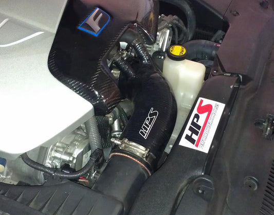 HPS Performance HPS Silicone Air Intake Kit Post MAF Hose Lexus 2008-2014 ISF V8 5.0L