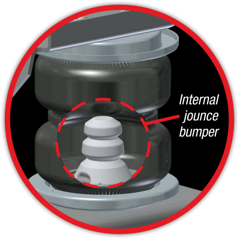Airlift Replacement Air Spring - Loadlifter 5000 Ultimate Bellows Type — 157W7