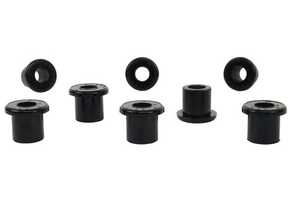 Whiteline Plus 86-11/05 Toyota Frontier / 2/97-11/05 XTerra Rear Spring - Eye Rear & Shackle Bushing W71060
