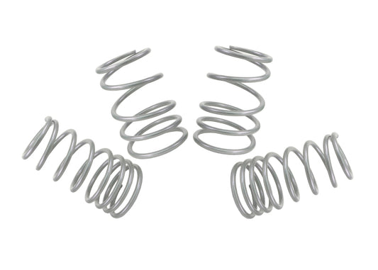 Whiteline Coil Springs - Lowered — 1FLED