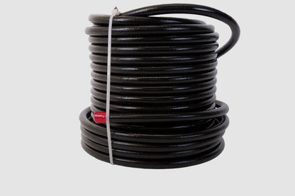 Aeromotive PTFE SS Braided Fuel Hose - Black Jacketed - AN-08 x 8ft 15325
