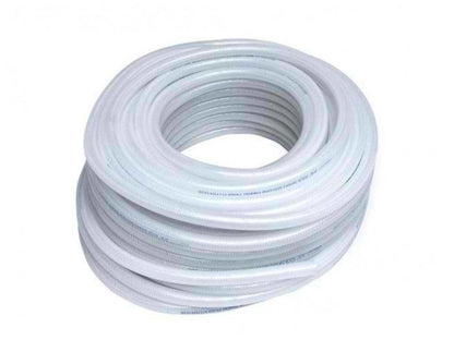 HPS High Temp 1/8" ID (3mm) Reinforced Silicone Braid Clear Hose Tubing — 1K7CR