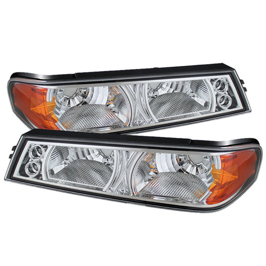 SPYDER Xtune Chevy Colorado 04-12 / GMC Canyon 04-12 Bumper Lights Chrome CBL-YD-CCO04-C 5074317