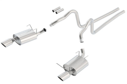 Borla 2011 Ford Mustang 3.7L 6cyl 6spd RWD SS S-Type Catback Exhaust 140375