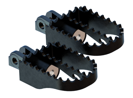 Burly Brand Burly Mx Rider Foot Peg Set B13-1200B