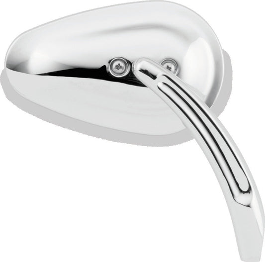 Bikers Choice 65-Up Chrome Tapered Mirrors Universal Custom Pair 488745