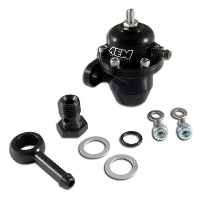 AEM Electronics Fuel Pressure Regulator Black Honda Acura — 04NKU