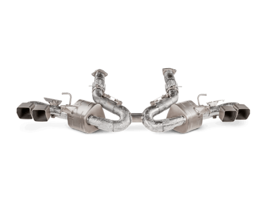 Akrapovic 2020+ Chevrolet Corvette C8 Slip-On Line (Titanium) S-CO/TI/3