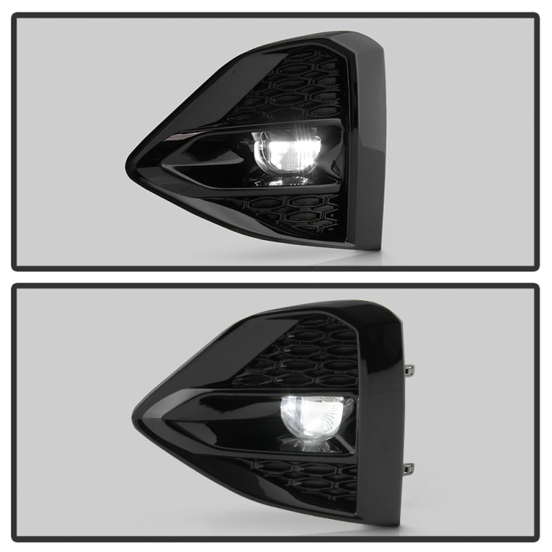 Spyder Nissan Maxima 09-21 OEM Full LED Fog Lights w/Switch Clear FL-NM2019-Led-C 5087096