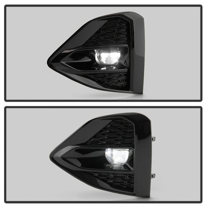 Spyder Nissan Maxima 09-21 OEM Full LED Fog Lights w/Switch Clear FL-NM2019-Led-C 5087096