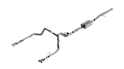 Borla 2024 Chevy Silverado 1500 6.2L V8 ATAK Catback Exhaust w/ Simulator - Chrome 140998