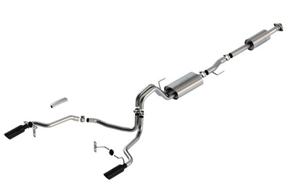 Borla F-150 2021 5.0L 4dr CC SB EC STB Lariat/KR/Pltm/LTD 3/2.25 SRE Cat-Back Touring