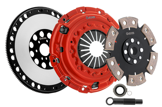 Action Clutch 03-12 Honda Accord 2.4L (K24A4) Stage 4 Clutch Kit (1MD) w/Lightened Flywheel ACR-0597 *Discontinued