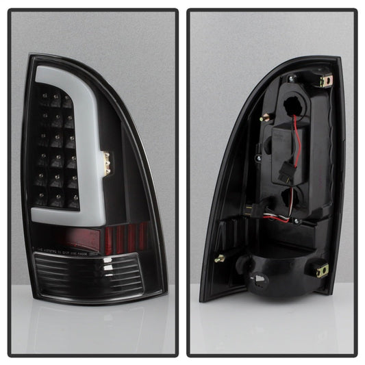 SPYDER xTune Toyota Tacoma 05-15 Tail Lights - Light Bar LED - Black ALT-ON-TT05-LBLED-BK 5082121