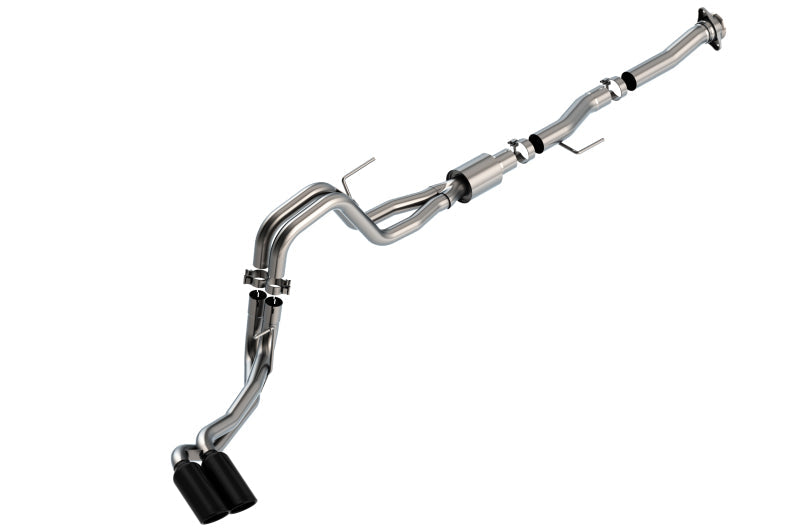Borla F-150 2021 5.0L 2dr RC SB (122.8 WB) XL/XLT 3/2.25 DSE Cat-Back ATAK Black Chrome