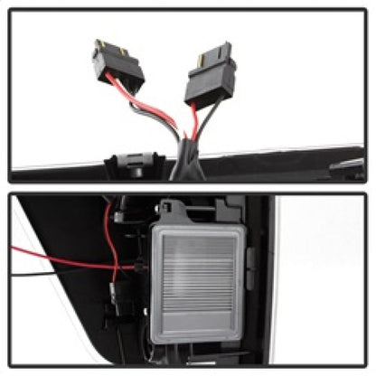 SPYDER xTune 04-15 Nissan Titan Light Bar LED Tail Lights - Black (ALT-ON-NTI04-LBLED-BK) 9038532