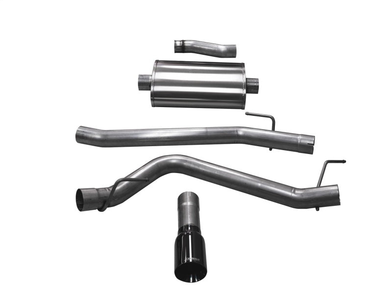 Corsa 2020 Jeep Gladiator JT 3.6L, Single Side Exit Cat-Back Exhaust System w/ Single 4in