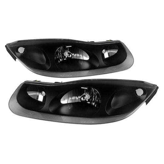 SPYDER Xtune Satun Sc Series Coupe 2001-2002 OEM Style Headlights Black HD-JH-SASC-01-BK 9029714