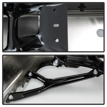 SPYDER xTune 09-18 Dodge Ram 1500 w/Parking Sensor OEM Style Steel Rear Bumper - Chrome RB-DR09-SET-WS-C 9047022