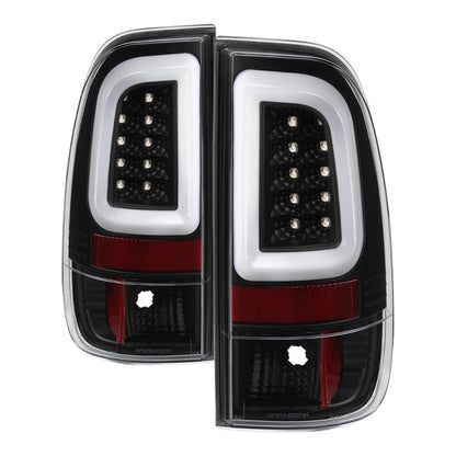 Spyder 08-16 Ford Super Duty F-250 V3 Light Bar LED Tail Lights — 1T317