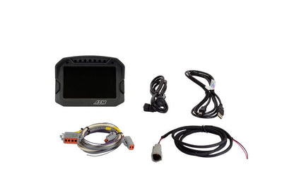 AEM CD-5LG Carbon Logging Digital Dash Display w/ Internal 10Hz GPS & Antenna 30-5603
