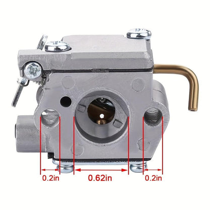 Carburetor Kit for Troy-Bilt TB10CS TB20CS TB20DC — Replaces 753-05133 (TB70FH)