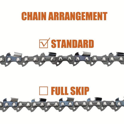 Chainsaw Chain for Stihl 3/8 D72