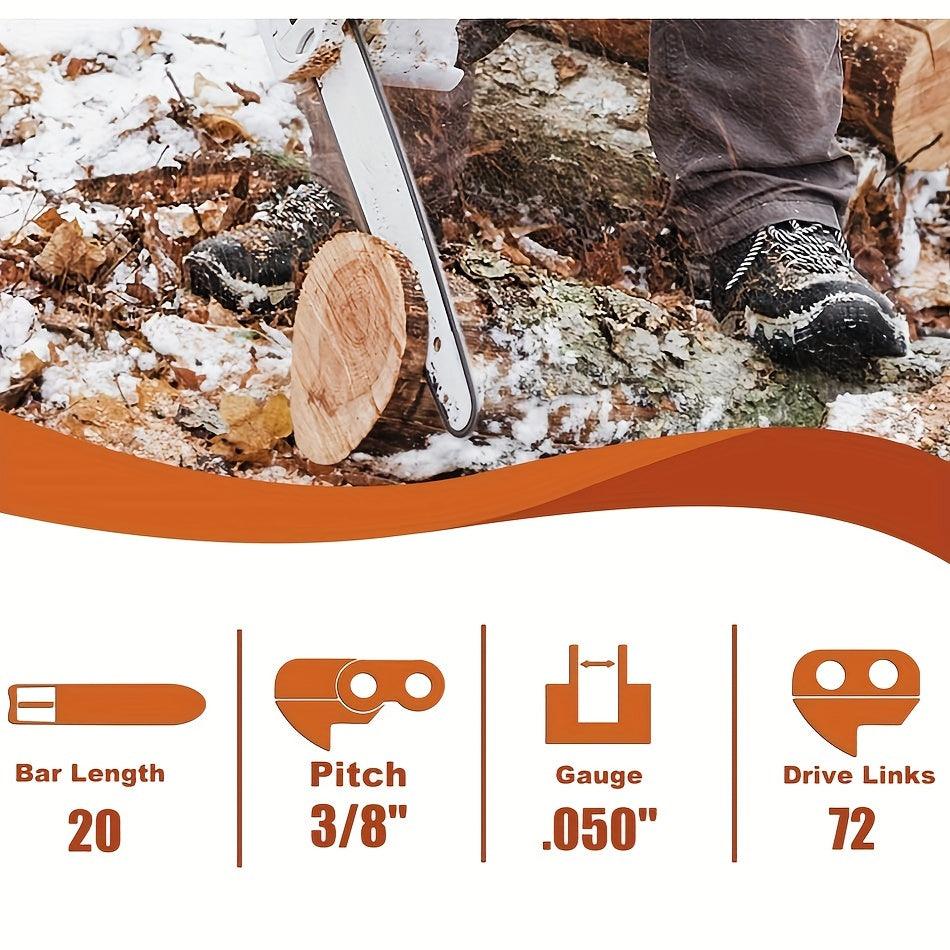 Chainsaw Chain for Stihl 3/8 D72