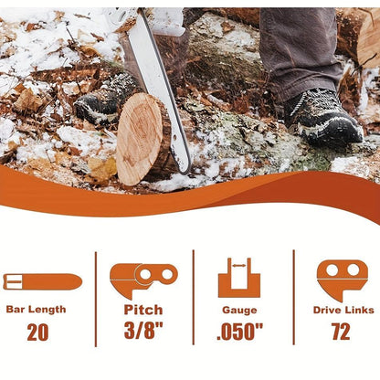 Chainsaw Chain for Stihl 3/8 D72