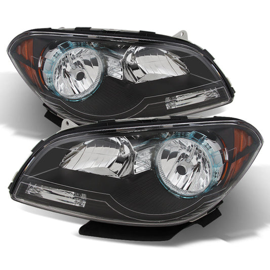 SPYDER Xtune Chevy Malibu 2008-2012 Crystal Headlights Black HD-JH-CMA08-AM-BK 9026010