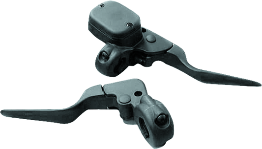 Bikers Choice H/Bar Cntrl Kit-Blk 9/16in Mc 482707