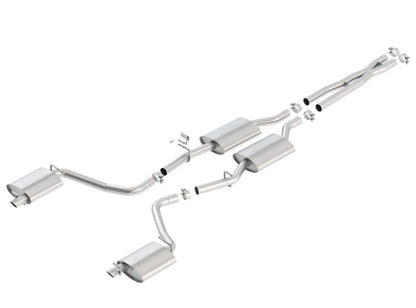 Borla 15-16 Dodge Charger 3.6L V6 ATAK Cat Back Exhaust (Uses Factory Valence) 140686