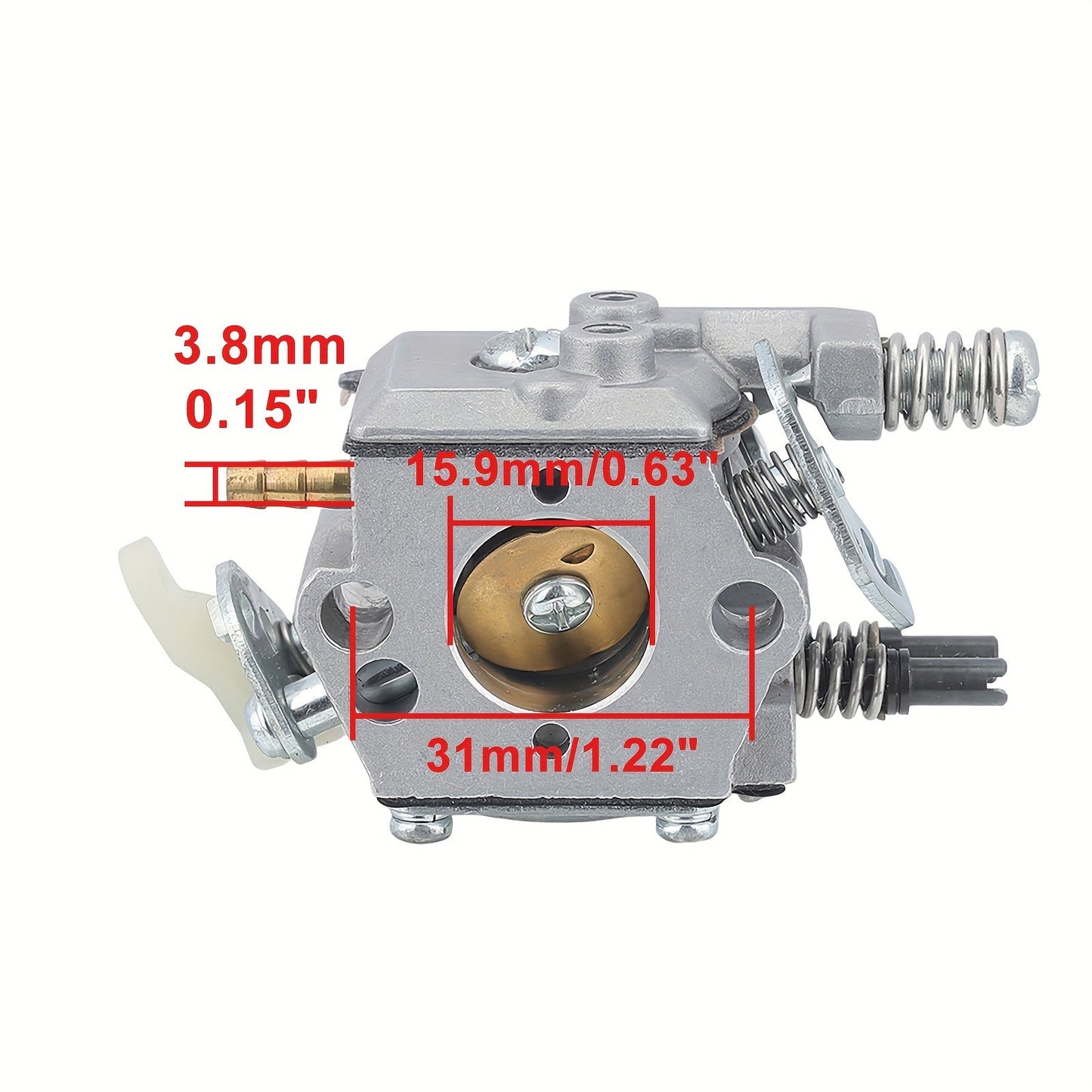 Carburetor Kit for Husqvarna BPM7A Chainsaw — Replaces WT-170-1