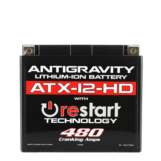 Antigravity Batteries Antigravity YTX12 High Power Lithium Battery w/Re-Start