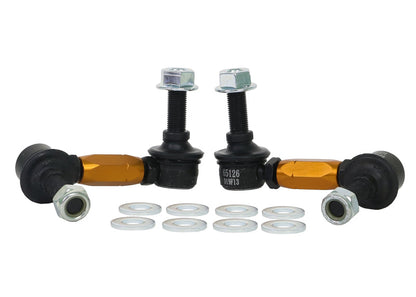 Whiteline Sway Bar Link Kit Heavy Duty Adj Steel Ball Infiniti G35 2003-2008
