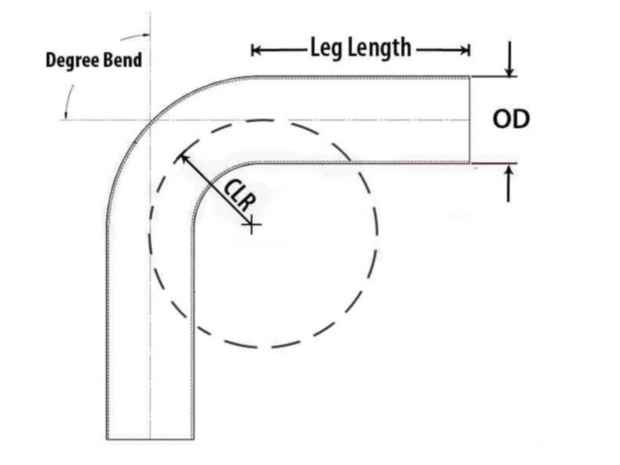 HPS Performance Products HPS 3-1/2" OD 20 Degree Bend 6061 Aluminum Elbow Pipe Tubing 16