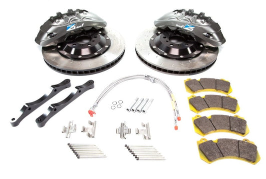 Alcon 2015+ BMW M3 F80 400x34mm Grey 6 Piston Front Brake Upgrade Kit BKF7059Y08