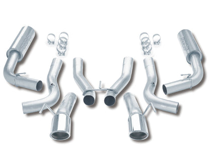 Borla 96-02 Viper GTS/R/T-10 Coupe/Convertible 2dr w/ 2.5in Inlets SS Catback Exhaust System 14663