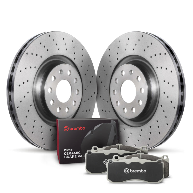 Brembo OE 16-22 Audi TTS Quattro Front Disc Brake Kit KTX0139