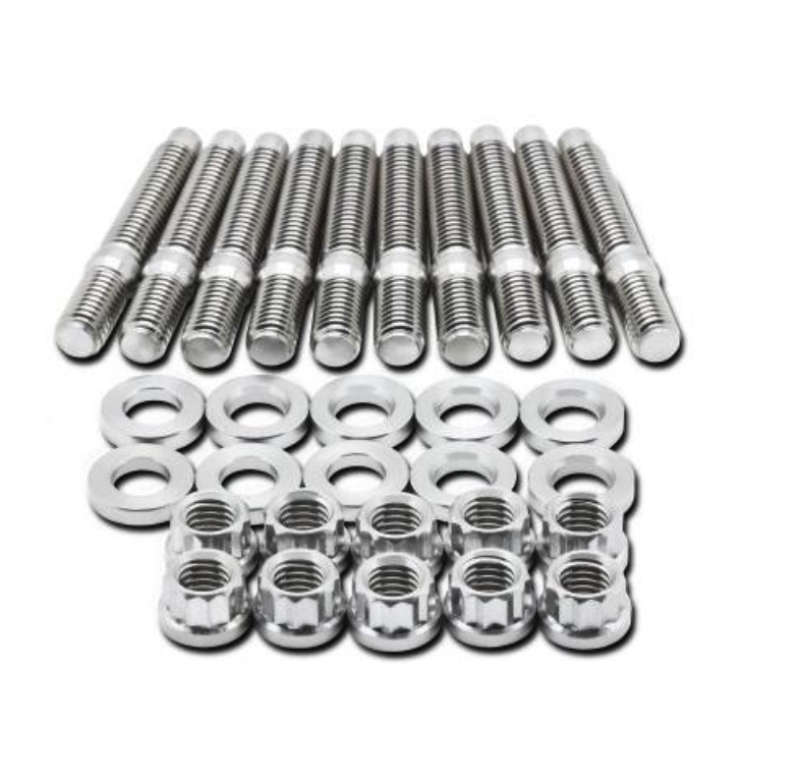 BLOX Racing SUS303 Stainless Steel Intake Manifold Stud Kit M8 x 1.25mm 55mm in — 1R3TW